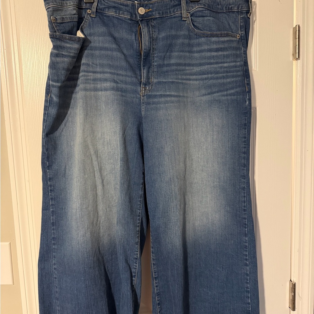 Torrid Women's Light Blue Flare Jeans
